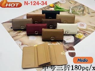 carteira feminina tamanho médio